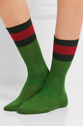 Socken mit Farbblockstreifen